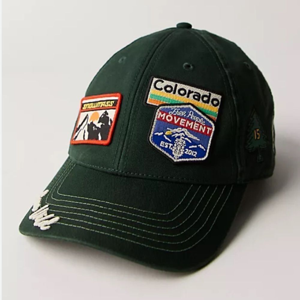 AMERICAN NEEDLE 
Mountain Made Baseball Cap - Green by Free People Movem…